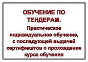 Обучение по тендерам и госзакупкам. Практика. Индивидуально